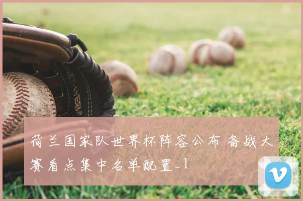 荷兰国家队世界杯阵容公布 备战大赛看点集中名单配置_1