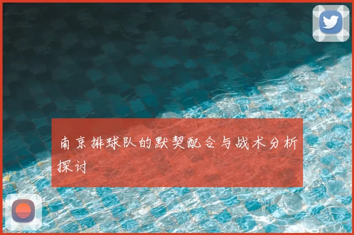 南京排球队的默契配合与战术分析探讨